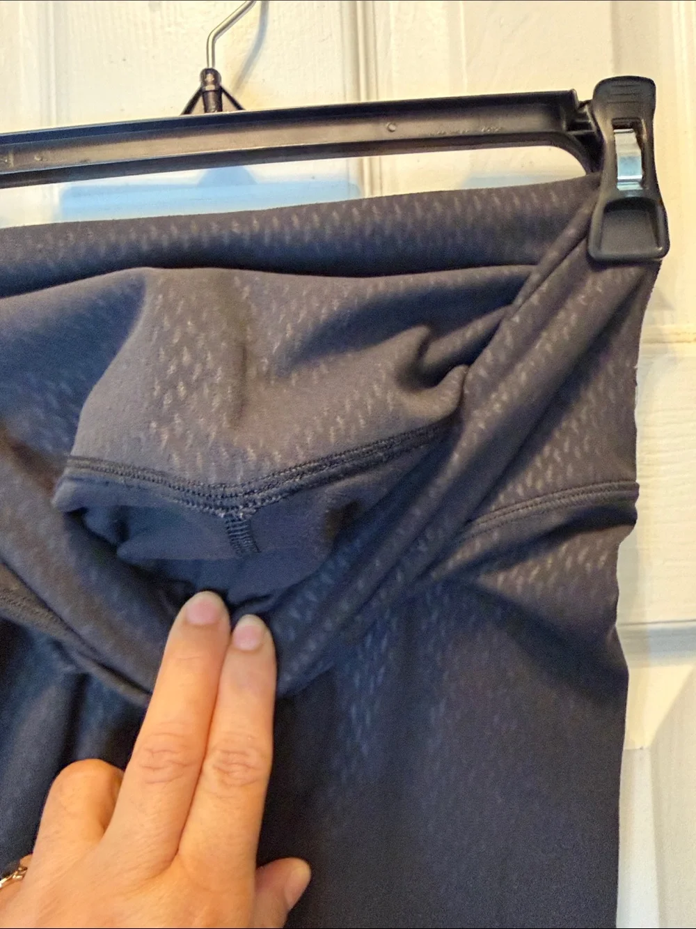 Lulúlemon High-Waist Black Textured Leggings